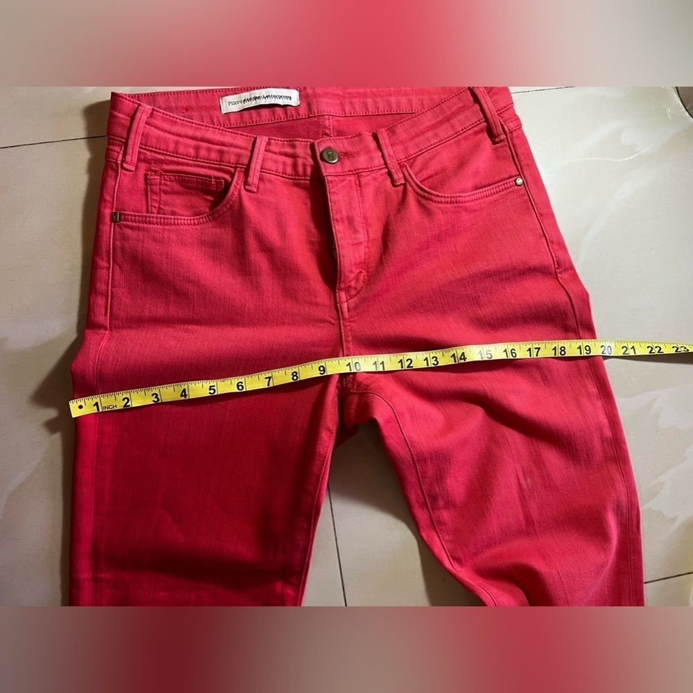 Anthropologie's‎ Pilcro & Letterpress Pink Jeans new without tag - Picture 14 of 16
